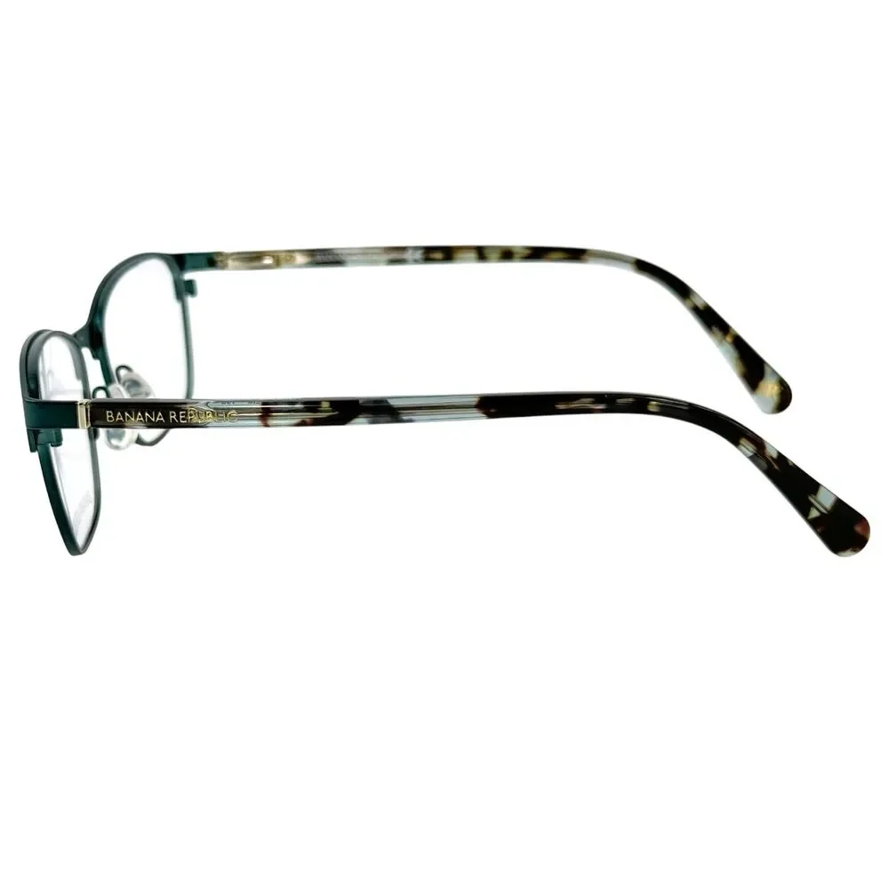 Banana Republic Camila  Womens Metal Eyeglass Frame Z19 Teal 51-17 w Case